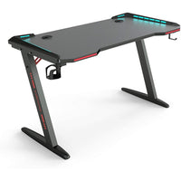 Thumbnail for Gaming Desk Table Computer Desk RGB Light 120cm