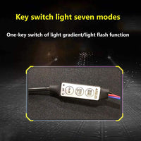 Thumbnail for Gaming Desk Table Computer Desk RGB Light 120cm