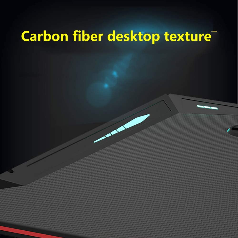 Gaming Desk Table Computer Desk RGB Light 120cm