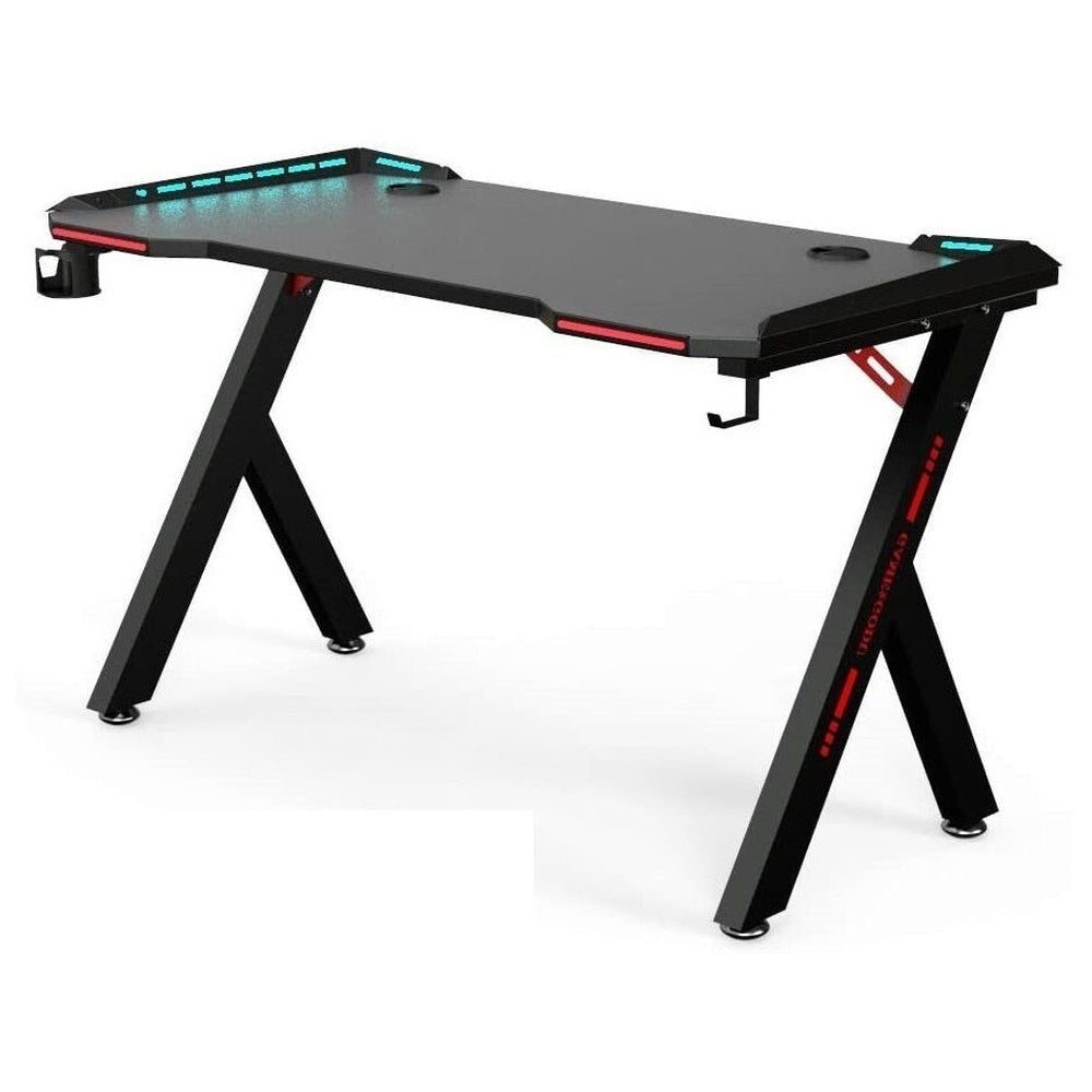 Gaming desk with user manual included