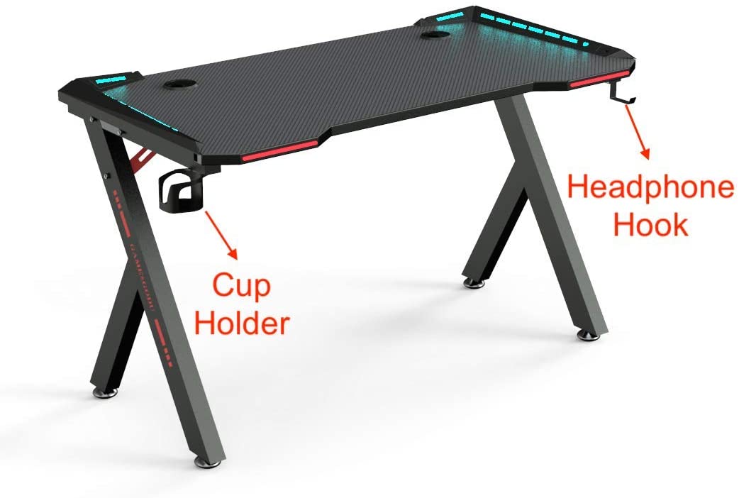 Gaming Chair With Gaming Desk Table