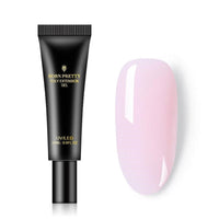 Thumbnail for Close-up of nail art pen smoothing PolyGel gel