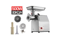 Thumbnail for Meat grinder mincer showing pusher tool included