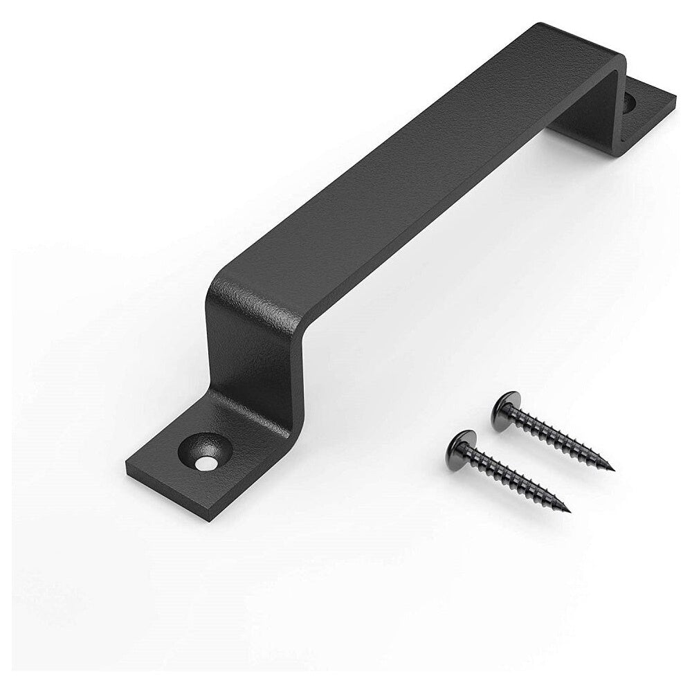 Barn door handle hardware included in package