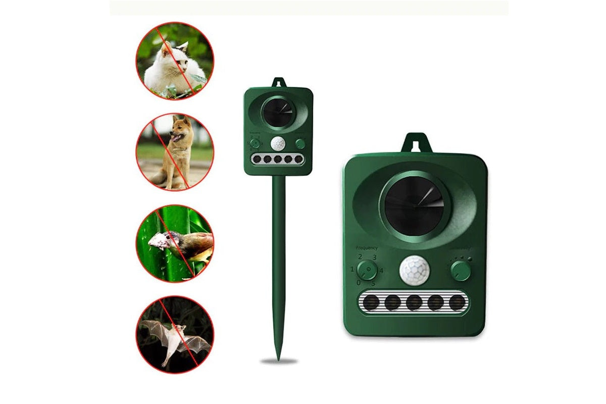 Insect Repeller Animal Repeller Ultrasonic Solar Powered