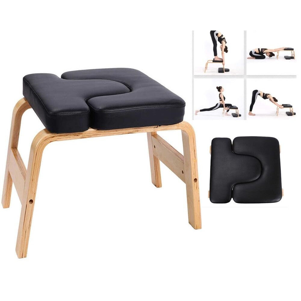 Yoga stool showing anti-skid feet accessories