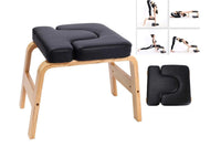 Thumbnail for Side view of ergonomic yoga headstand bench