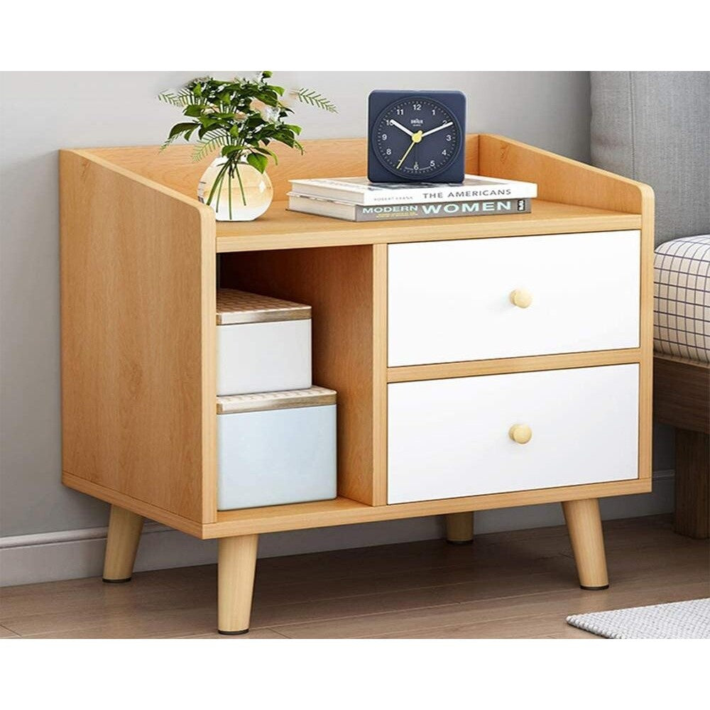 Bedside table with classic line design