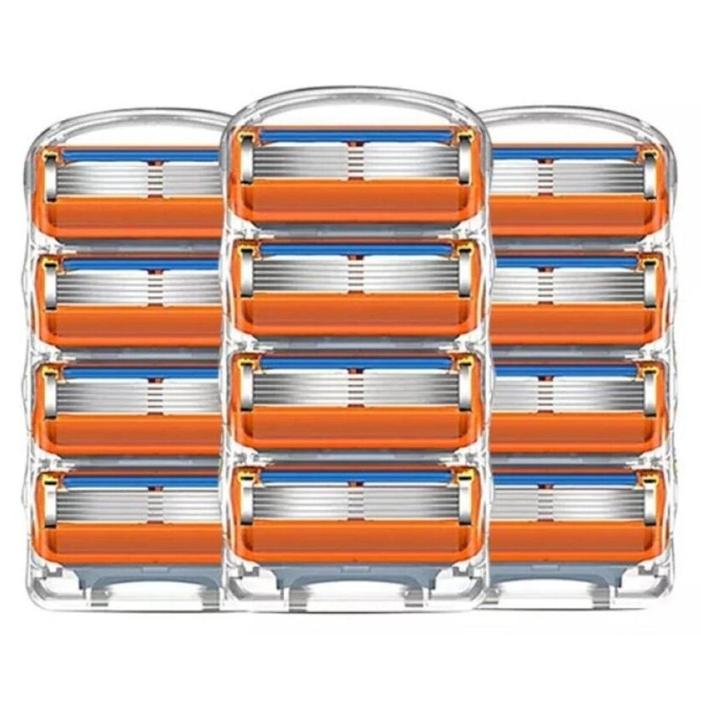 Replacement for Gillette Fusion Power Men's Razor Blade Refills 12 Count