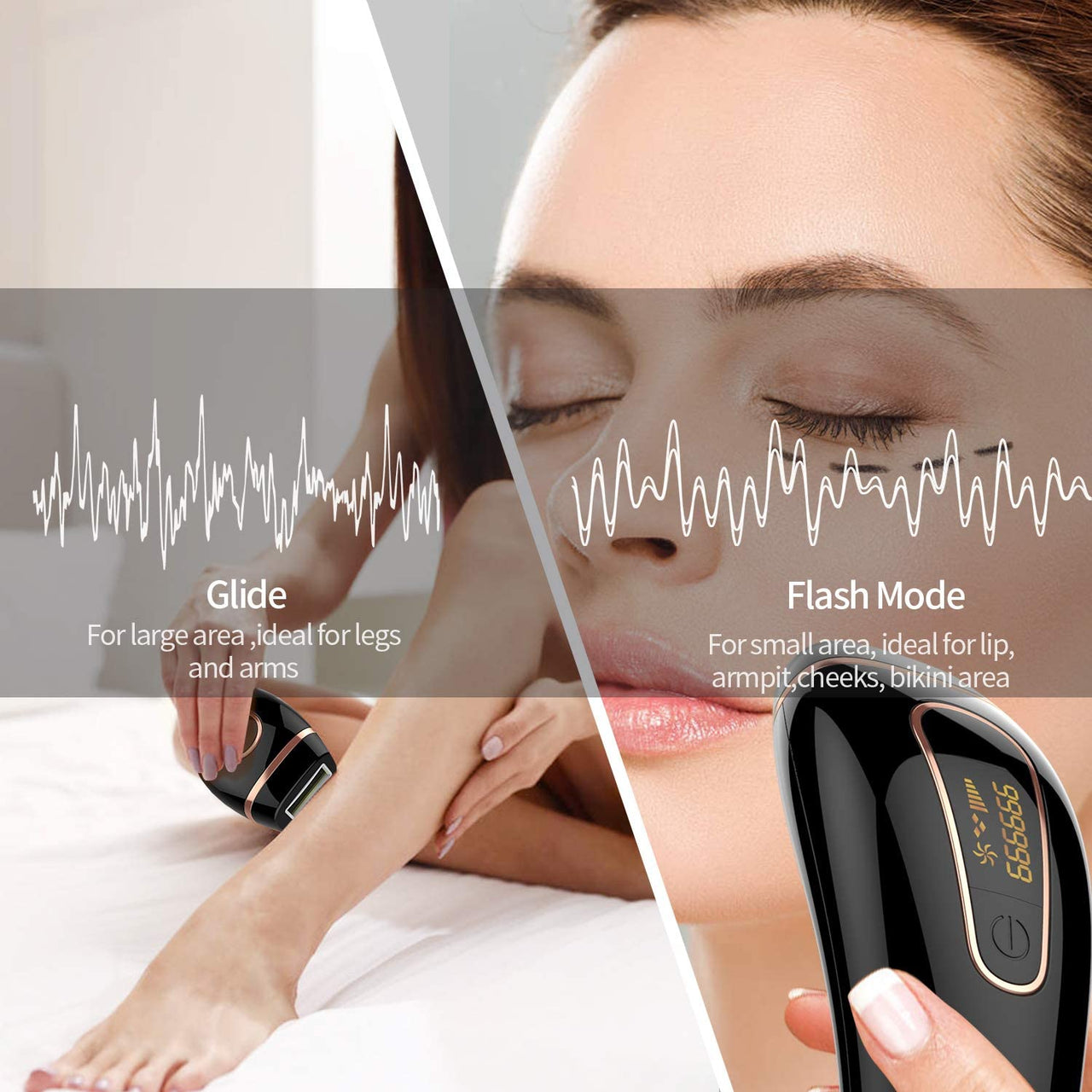 IPL Hair Removal Device – Permanent Hair Removal for Women & Men