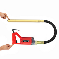 Thumbnail for Cooling fan detail on electric concrete vibrator