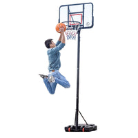 Thumbnail for Basketball Hoop Stand with backboard 3.05 M Adjustable Height Promo