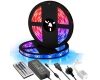 Thumbnail for LED strip light with white PCB background