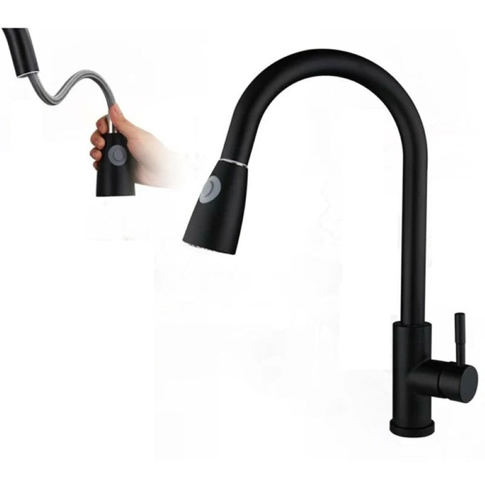 Kitchen faucet sink mixer tap front view