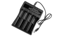 Thumbnail for Black ABS material battery charger compact size