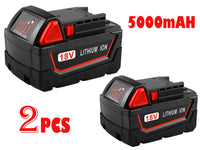 Thumbnail for Compatible Replacement Milwaukee Battery M18 18V 5Ah Battery