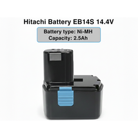 Thumbnail for Hitachi 144V lithium-ion power tool battery