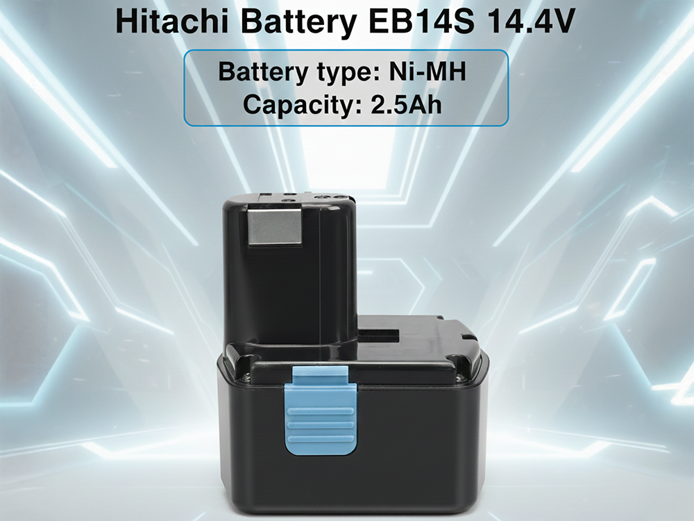Hitachi battery with durable casing