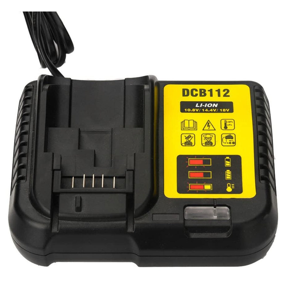 Charger ready for use with power tools
