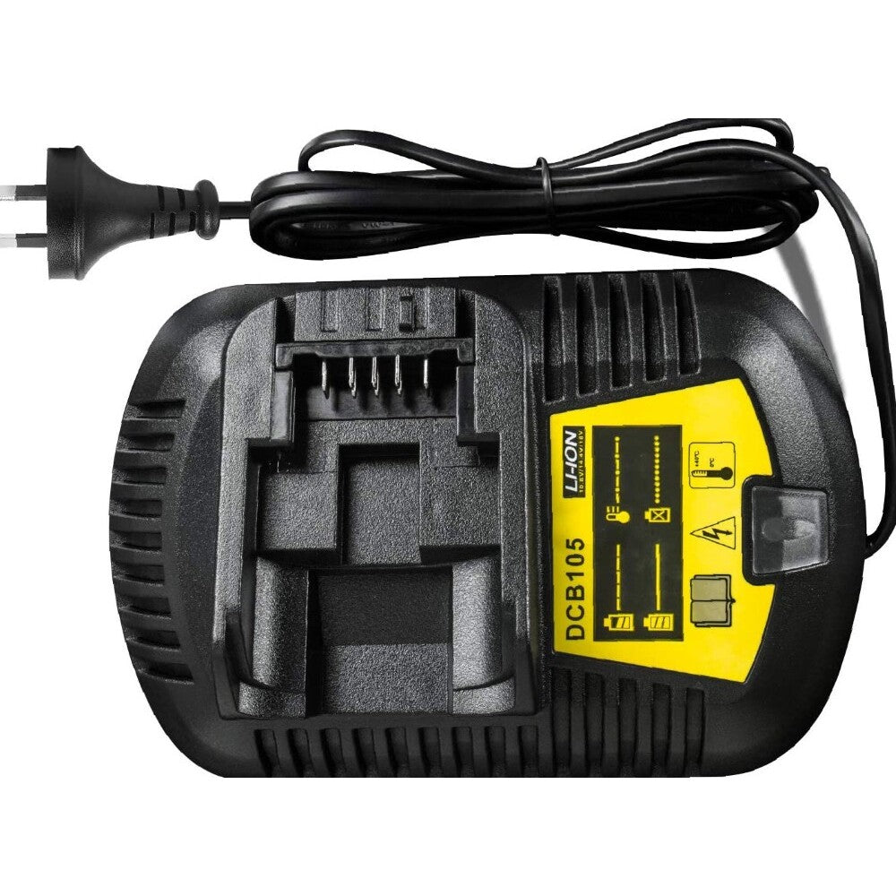 DeWalt DCB105 charger with LED indicator