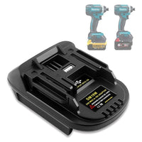 Thumbnail for Battery adapter 18V for Milwaukee Dewalt to Makita