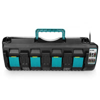 Thumbnail for Makita charger resting on workshop bench
