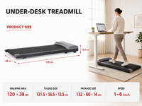 Thumbnail for Treadmill Walking Foldable Treadmill