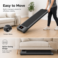 Thumbnail for Foldable Walking Pad Treadmill Compact Flat