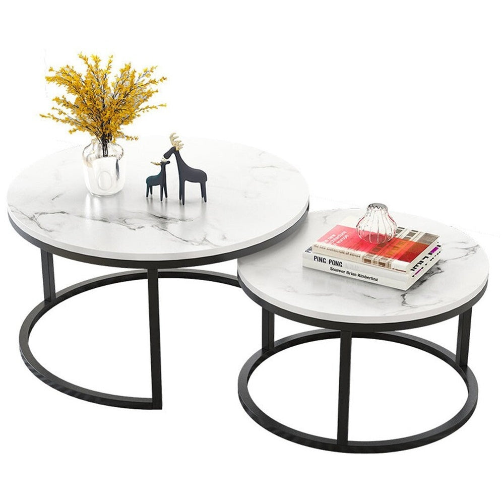 Living room coffee table 2 in 1 used separately in living space