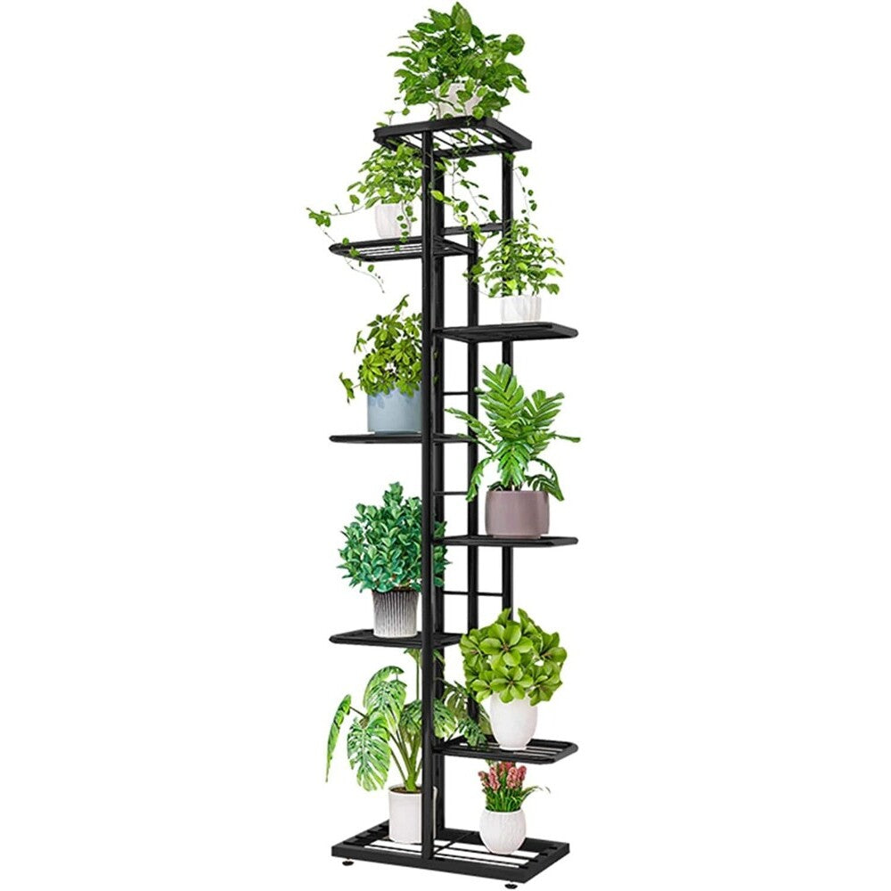 Flower pot stand showing multiple tiers