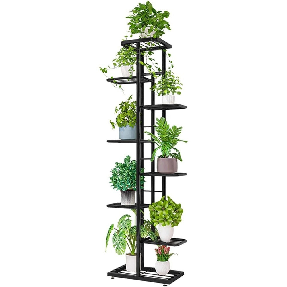 White plant stand for home and garden