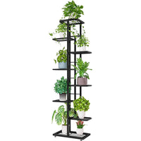 Thumbnail for White plant stand for home and garden