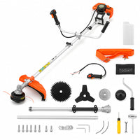Thumbnail for 52cc Weedeater Brushcutter Petrol Pole Trimmer Weed Eater Brush Cutter