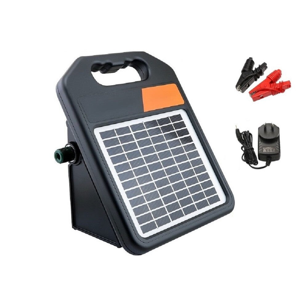Battery compartment of solar energiser