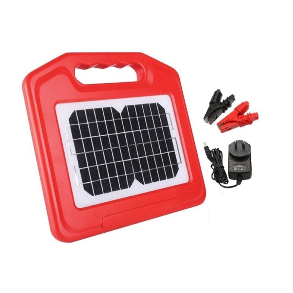 Solar fence energiser full unit with solar panel