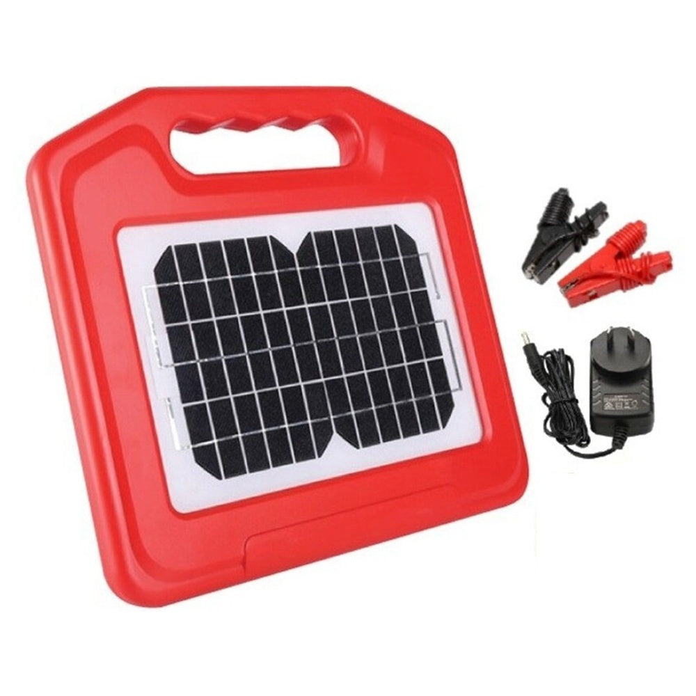 Solar fence energiser terminals for wiring