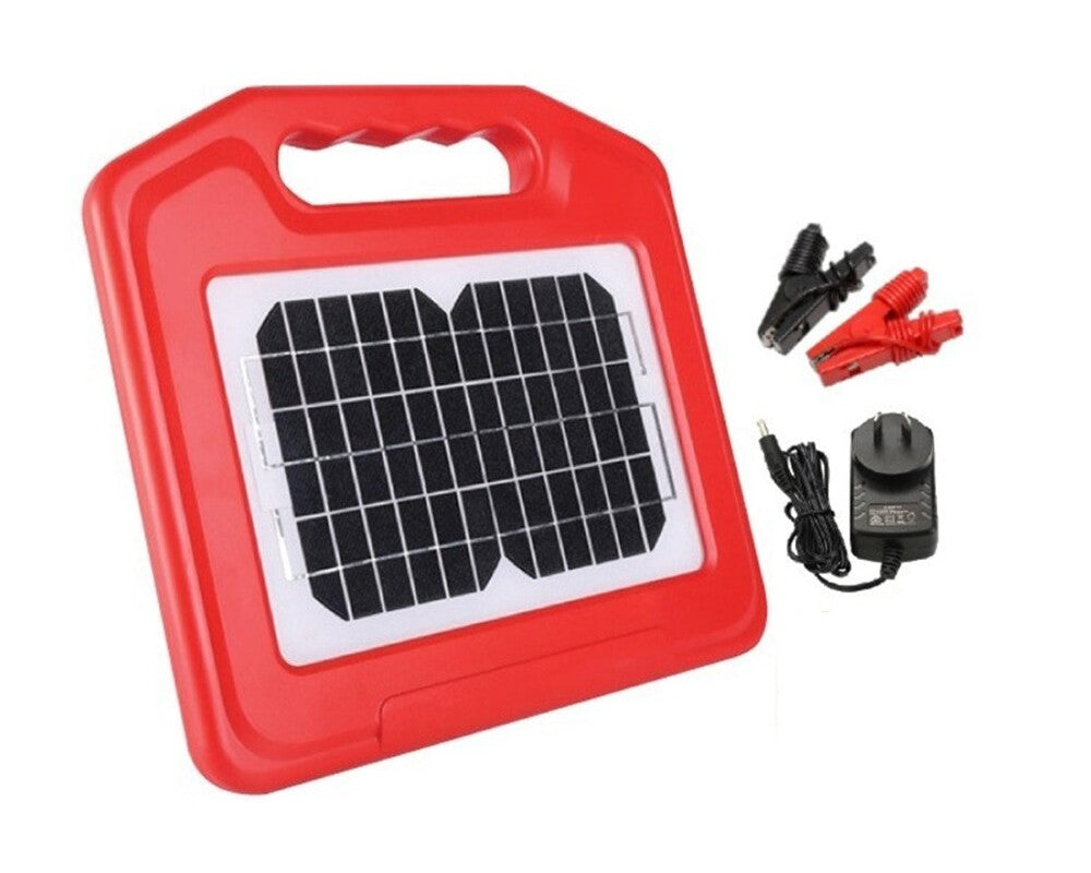 Solar fence energiser control switch detail
