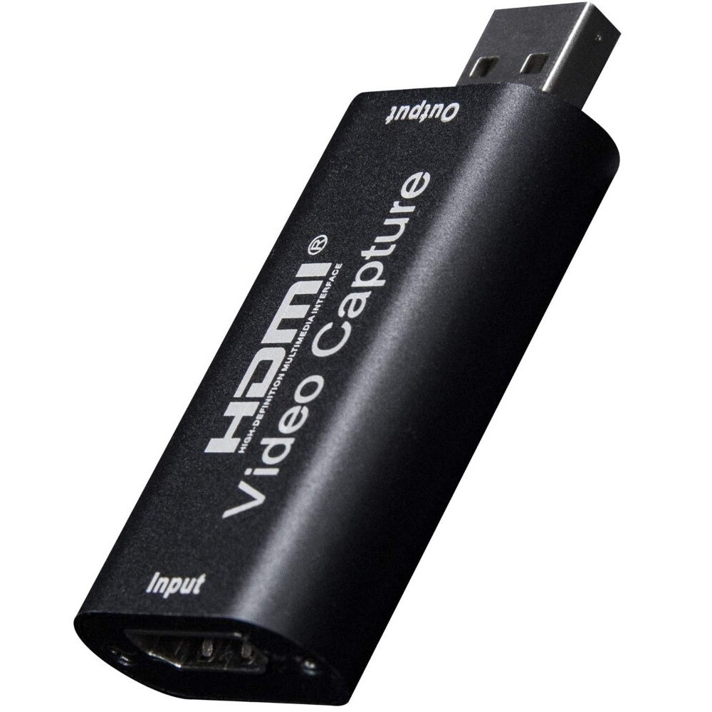 HDMI to USB capture card with compatible software