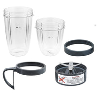 Thumbnail for Juicer cups and blade set with user instructions
