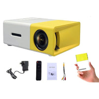 Thumbnail for Portable HD projector front view showing lens and controls