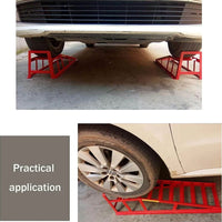 Thumbnail for Car Ramps Pair 2000kg Ramp Red