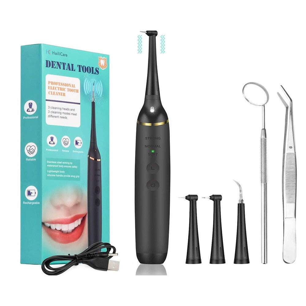 Electric dental cleaner with user manual