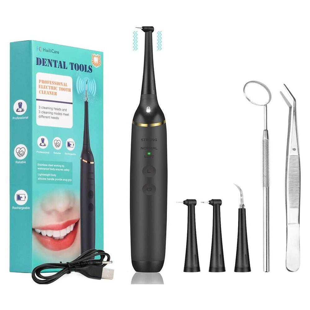 Electric dental cleaner with user manual
