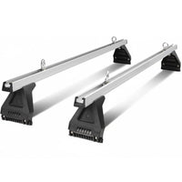 Thumbnail for Roof racks cross bar locking securely into gutters