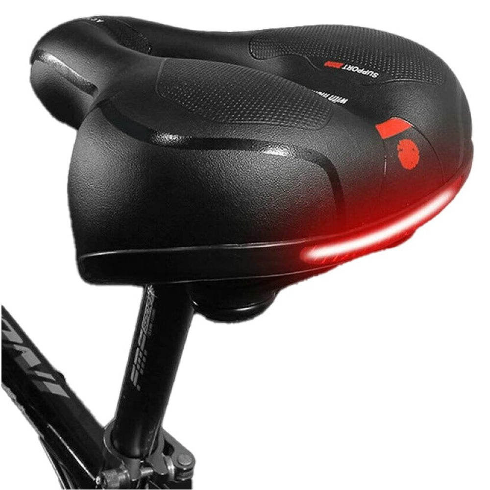 Bike seat ready for installation