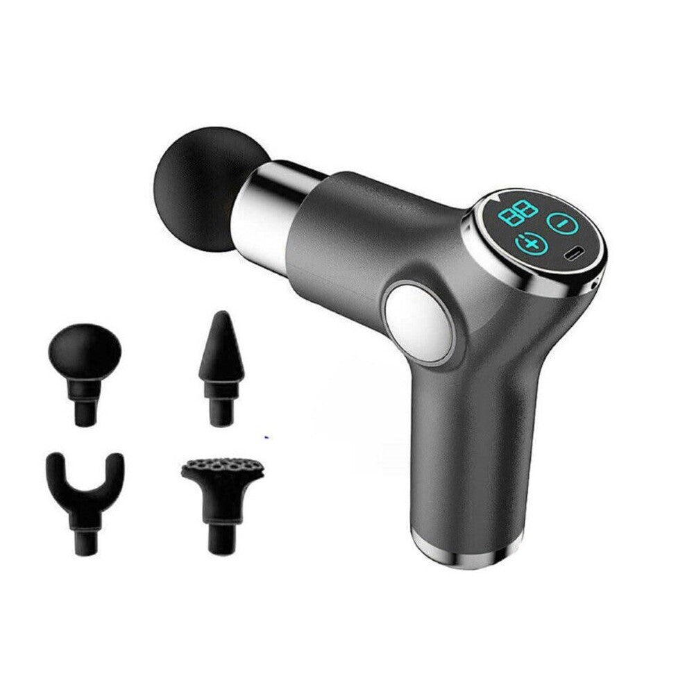 Massage gun with mute operation for quiet use