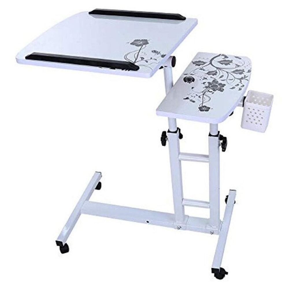 Adjustable laptop table desk stand front view