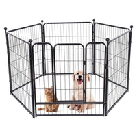 Thumbnail for Dog pen showing six panel configuration