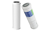 Thumbnail for Activated carbon block inside CBC-10 water filter cartridge