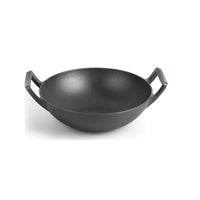 Thumbnail for Cast iron wok pan heavy duty 5kg weight